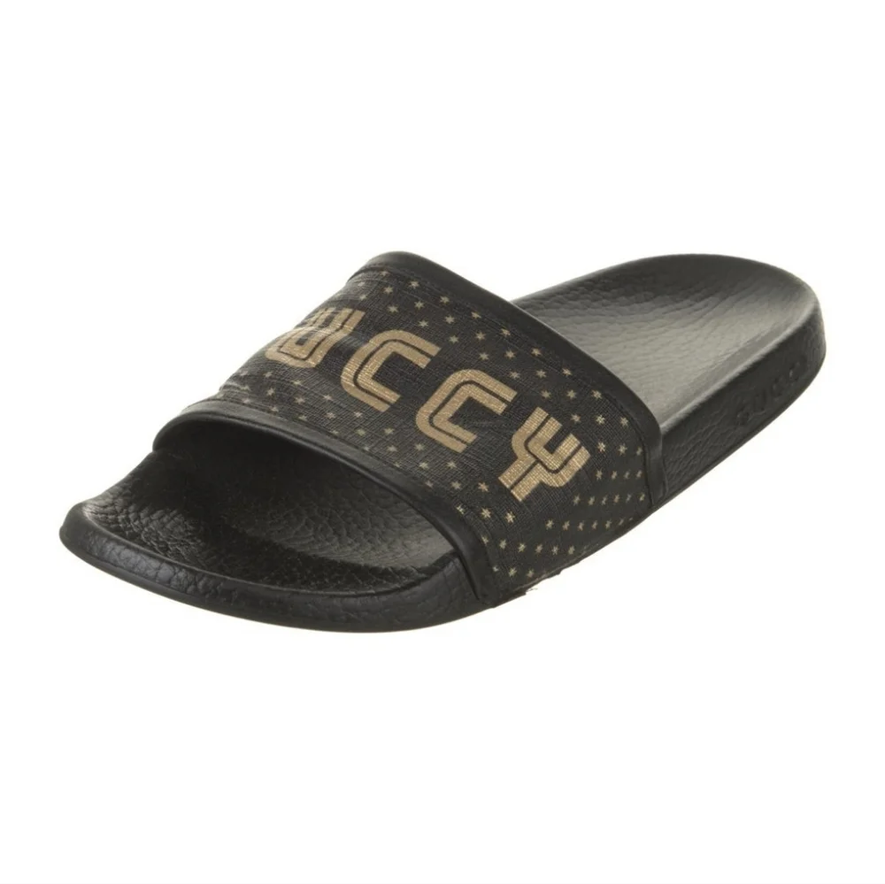 Gucci Double G black rubber sandals 37 EU Rubber - Picture 2 of 9